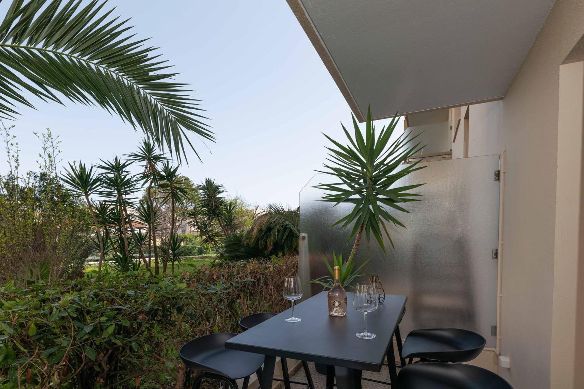 Somptueux Appartement 20M Plages Avec Vue Mer Антиб Экстерьер фото