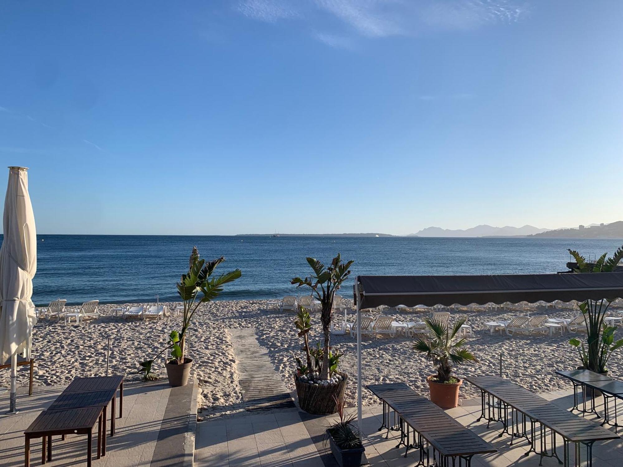 Somptueux Appartement 20M Plages Avec Vue Mer Антиб Экстерьер фото