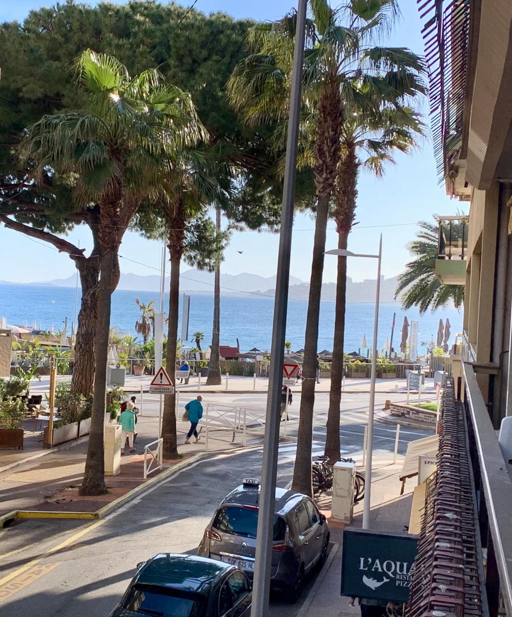 Somptueux Appartement 20M Plages Avec Vue Mer Антиб Экстерьер фото
